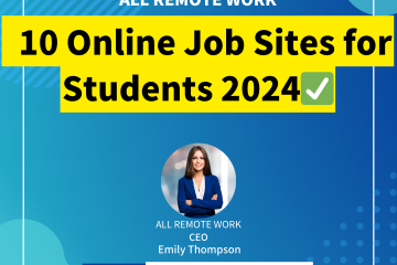 10 Online Job Sites for Students 2024